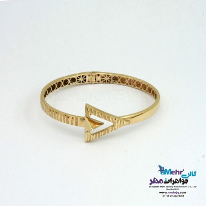 Gold Bracelet - Geometric Design-MB1222